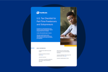 U.S. Tax Checklist for Part-Time Freelancers and Solopreneurs [Free Download]